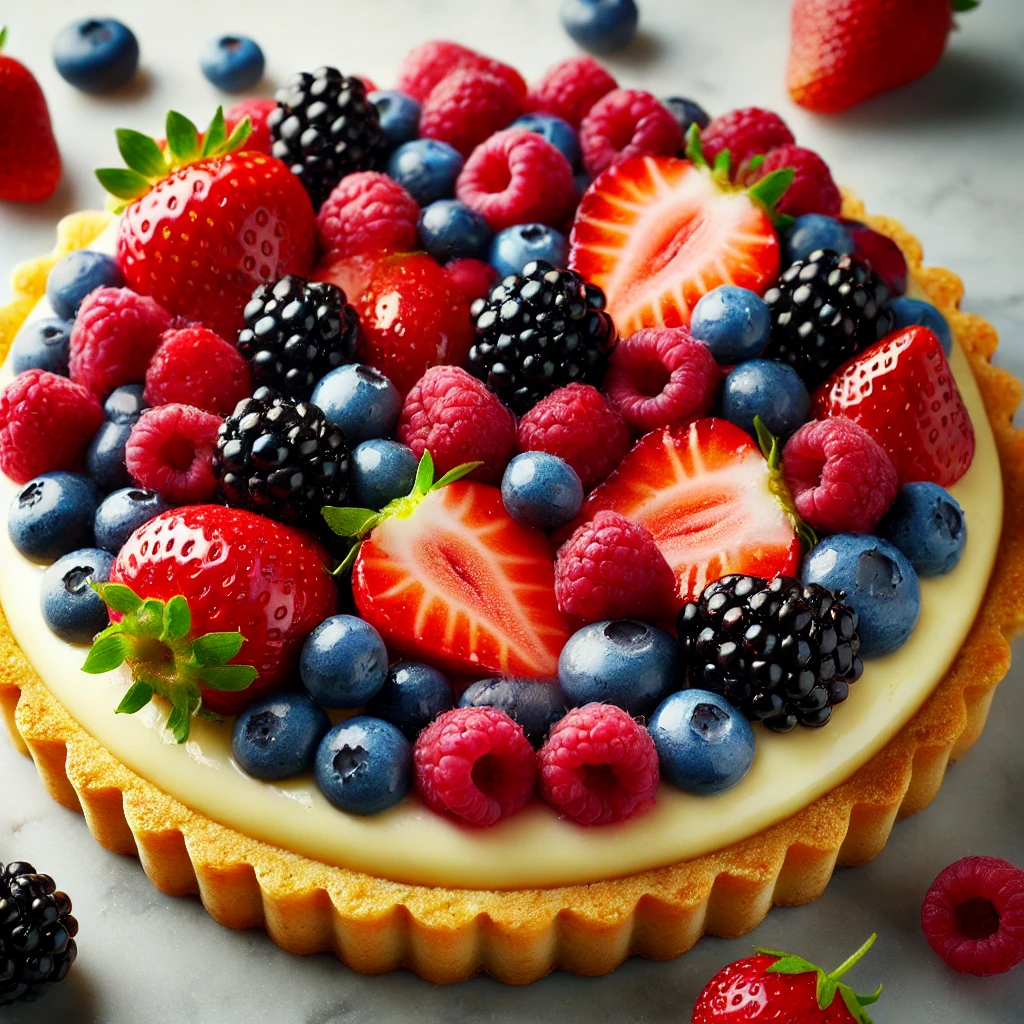 Mixed Berry Tart