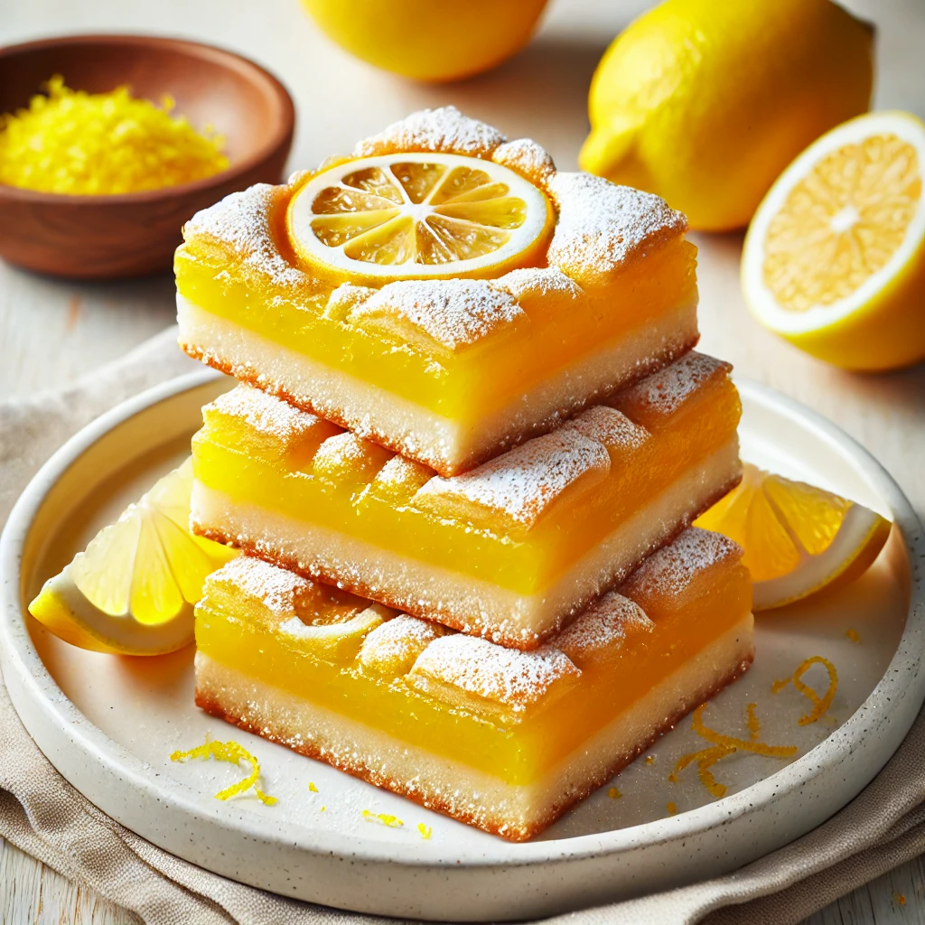 Zesty Lemon Bars